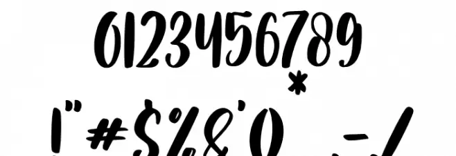 TurtleHero Font OTHER CHARS