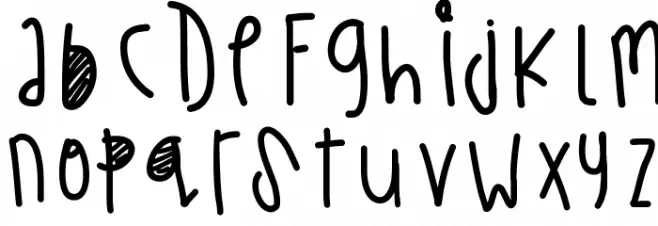 TurtleWishes Шрифта ВЕРХНИЙ