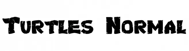 Turtles Normal  baixar fontes gratis