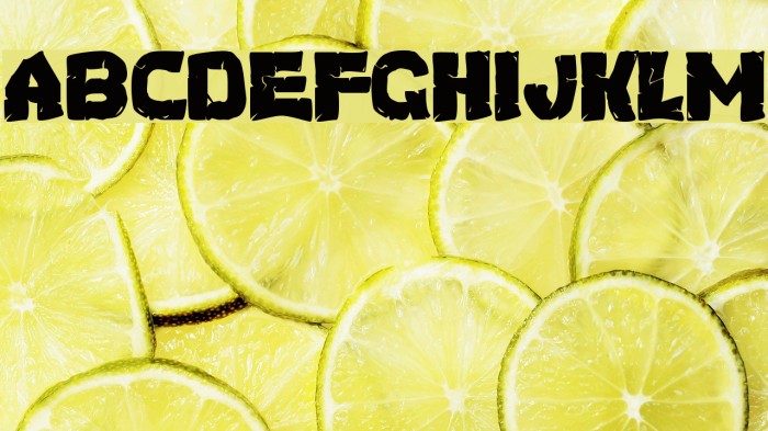 Turtles Normal Font examples
