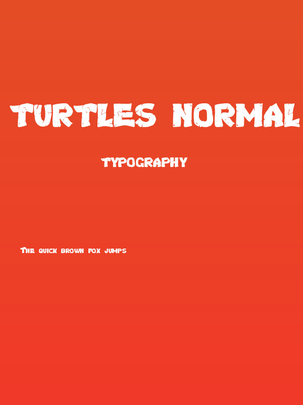 Turtles Normal Poster