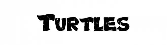 Turtles  baixar fontes gratis