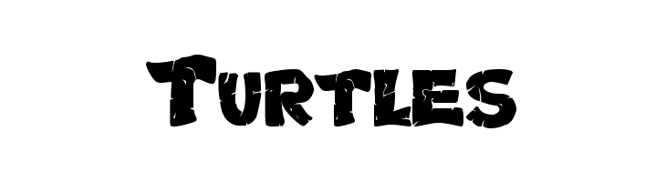 Turtles  Free Fonts Download