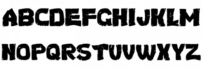 Turtles Font LOWERCASE