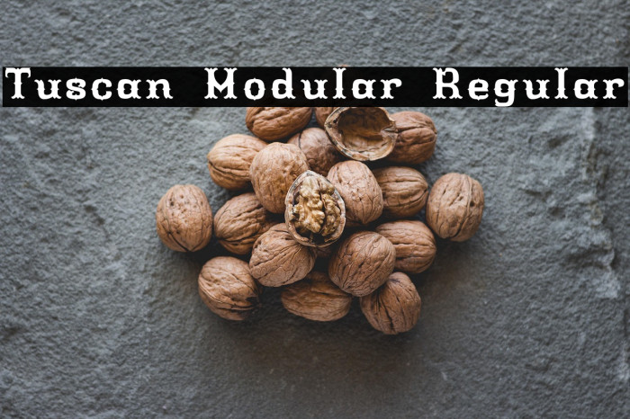 Tuscan Modular Regular Example 2