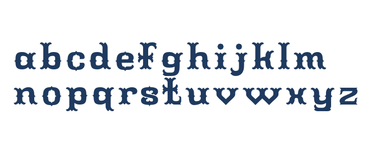 Tuscan Modular Regular Lowercase