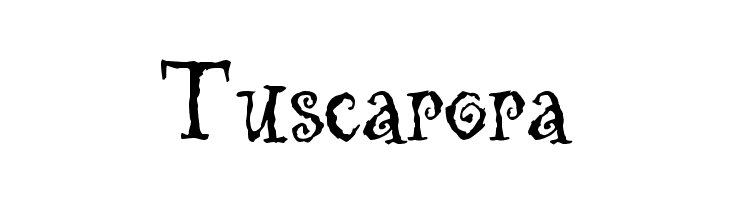Tuscarora  免费字体下载