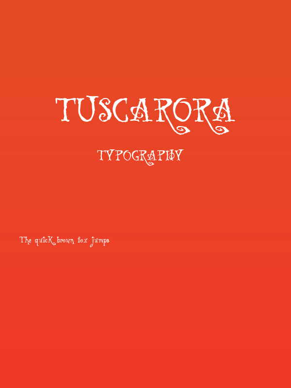 Tuscarora Poster