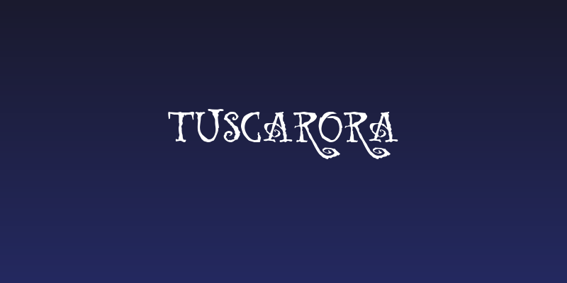 Tuscarora Social Header