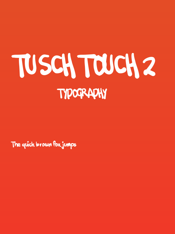Tusch Touch 2 Poster