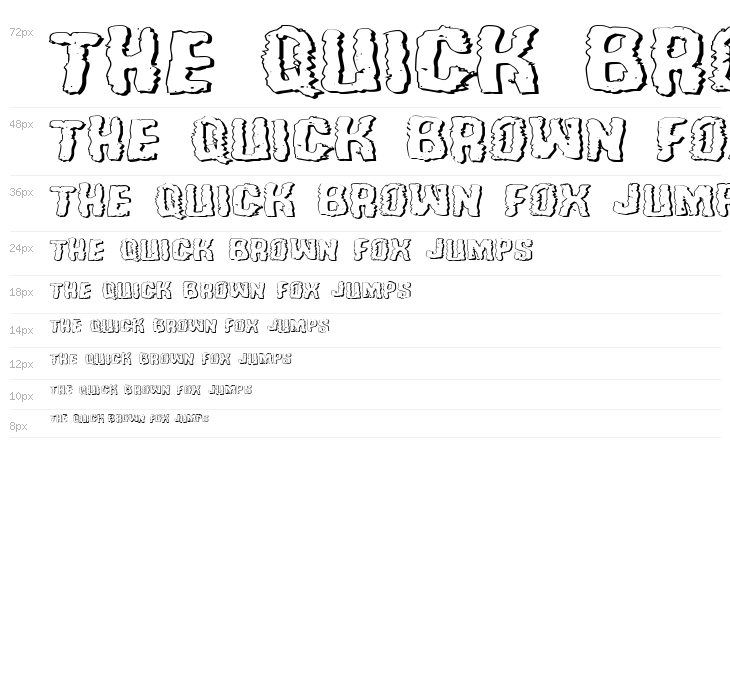 Tussle Expanded Outline Waterfall