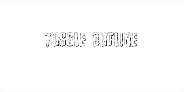 Tussle Outline Logo