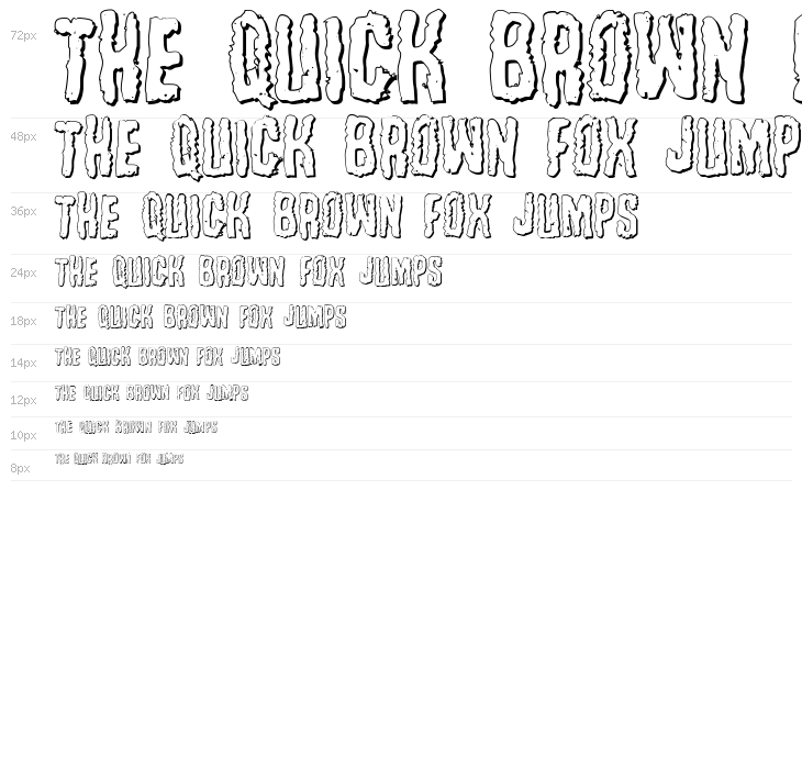 Tussle Outline Waterfall