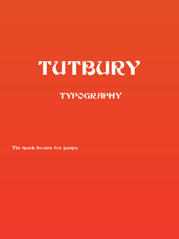 Tutbury Poster