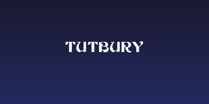 Tutbury Social Header