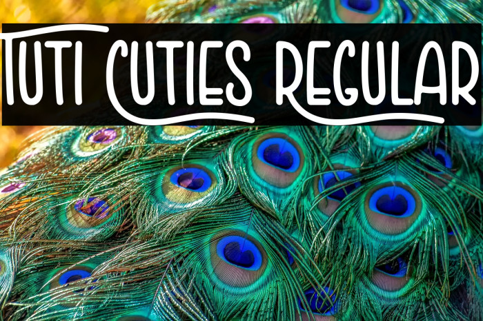 Tuti Cuties Regular Example 1