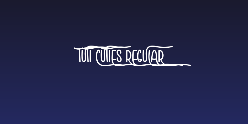 Tuti Cuties Regular Social Header