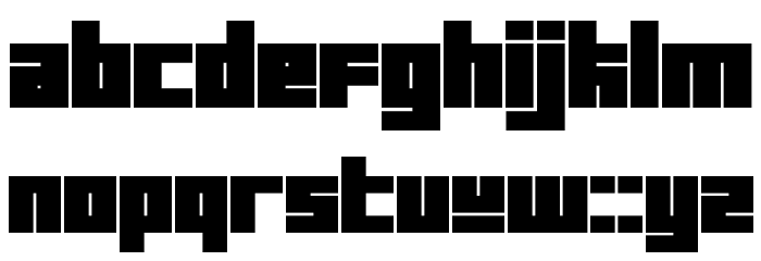 Tutor Font LOWERCASE