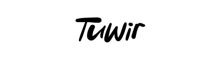 Tuwir  font caratteri gratis