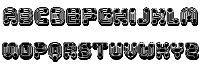 Tuyaux Extra Dark Regular Font OTHER CHARS