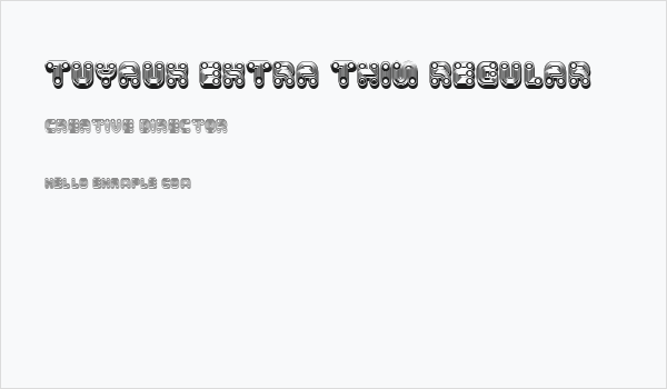 Tuyaux Extra Thin Regular Business Card