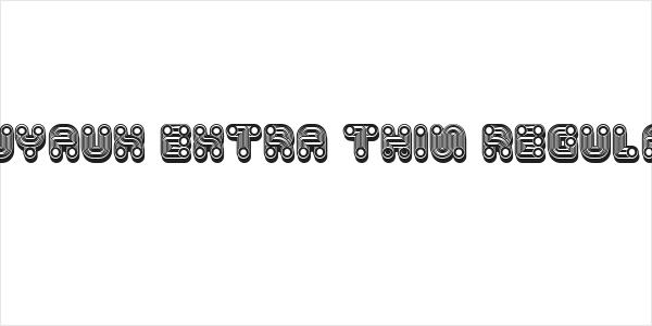 Tuyaux Extra Thin Regular Logo