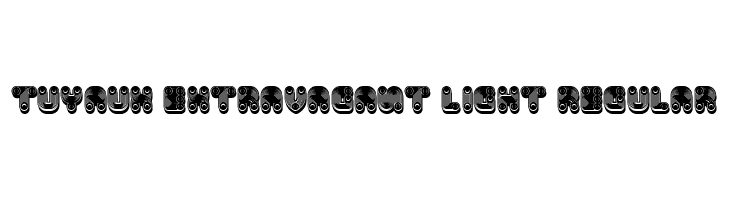 Tuyaux Extravagant Light Regular Polices