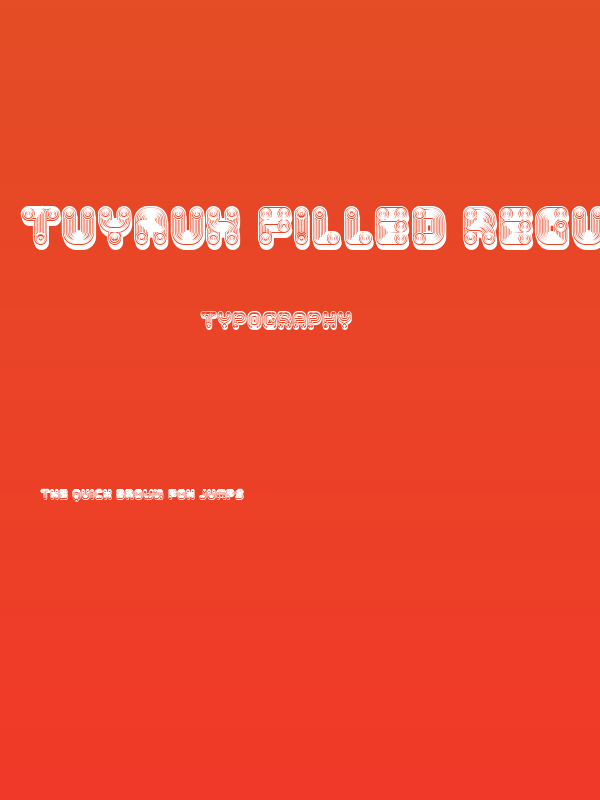 Tuyaux Filled Regular Poster