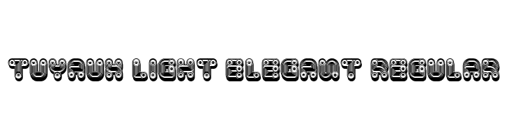 Tuyaux Light Elegant Regular Font