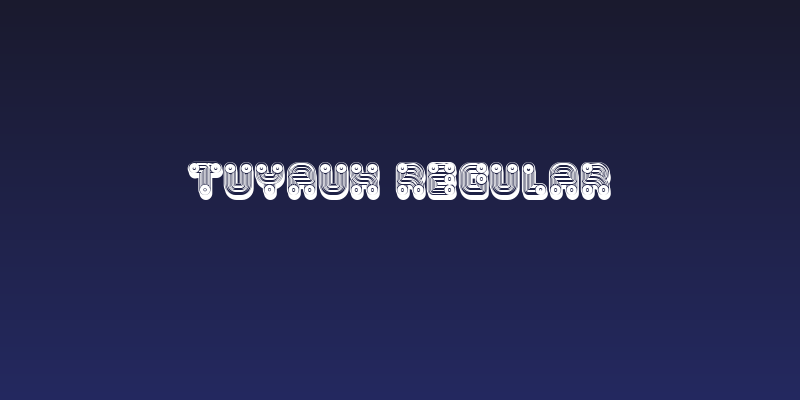 Tuyaux Regular Social Header