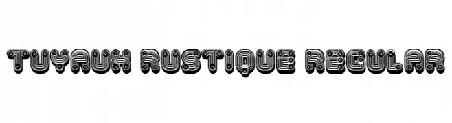 Tuyaux Rustique Regular  les polices de caractères gratuit tlcharger