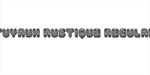 Tuyaux Rustique Regular Logo