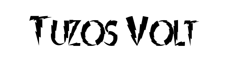Tuzos Volt Font
