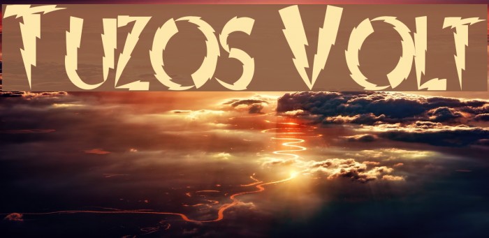 Tuzos Volt Font examples