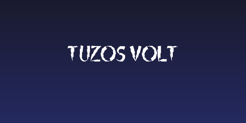 Tuzos Volt Social Header