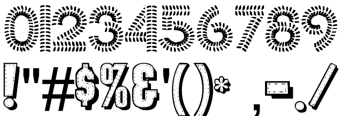 tungfont alpha 003 Шрифта ДРУГИЕ символов