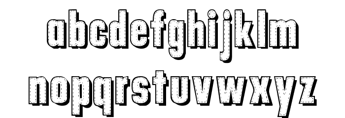 tungfont alpha 003 Шрифта строчной