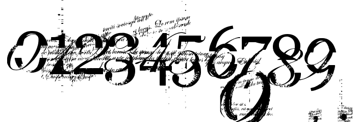turbo ripped Font OTHER CHARS