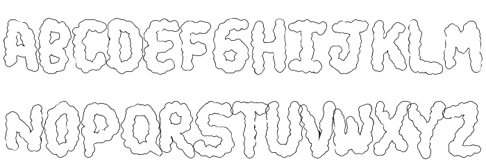 turds soft Font LOWERCASE