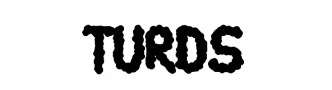 turds  font caratteri gratis