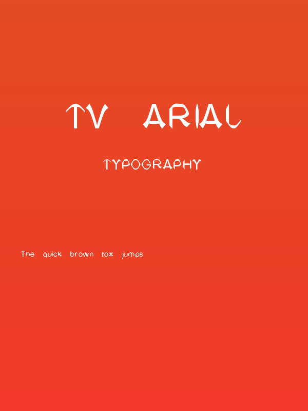 TV Arial Poster