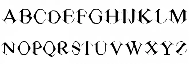 TV-Times Schriftart Groß