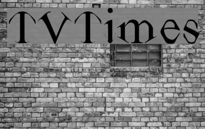 TV-Times Font examples