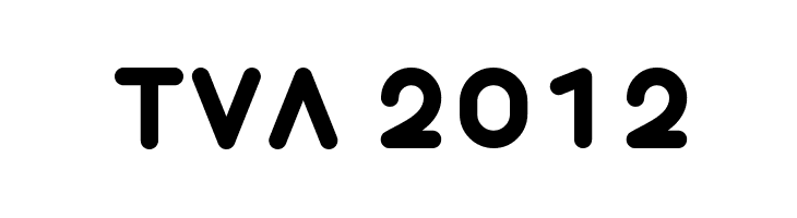 TVA 2012 Font