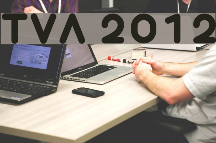 TVA 2012 Font examples