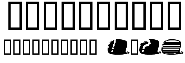 Tvdinner Full Font OTHER CHARS
