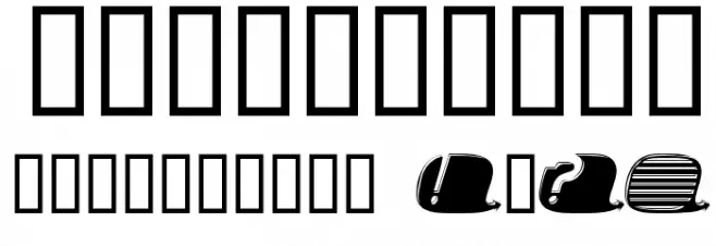 Tvdinner Full Font OTHER CHARS