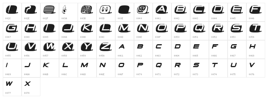 Tvdinner Full Character Map