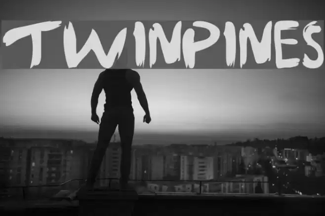 TWINPINES Font examples