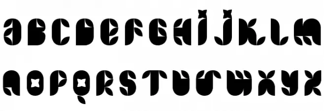 TWentyONe Шрифта ВЕРХНИЙ
